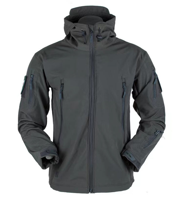 Waterproof Fleece Military Jacket for Outdoor Activities