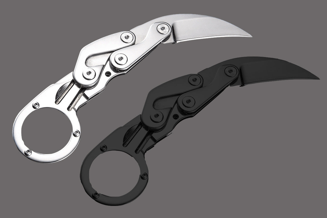 New Folding Claw Knife - Stainless Steel Outdoor Tool
