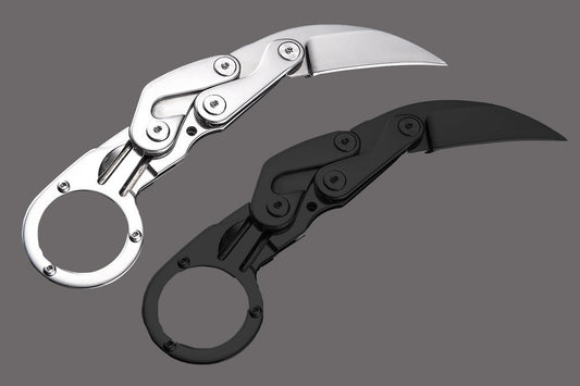 New Folding Claw Knife - Stainless Steel Outdoor Tool