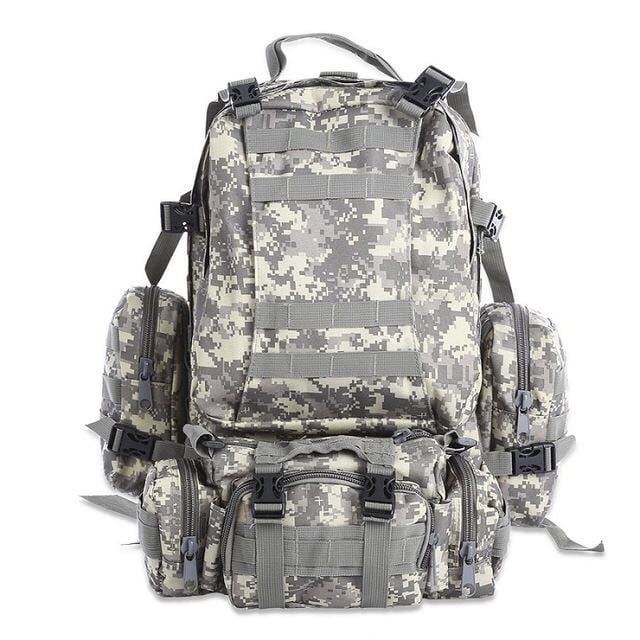50L Waterproof Molle Military Tactical Backpack